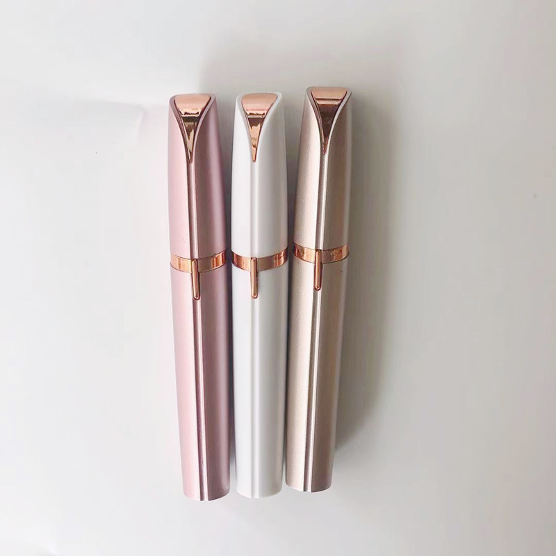 Cross-border USB rechargeable electric eyebrow trimmer lipstick eyebrow trimmer women's electric eyebrow scraper nose hair building artifact