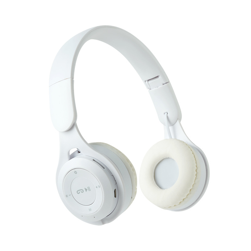Cross-border New Y08 Headset Foldable Wireless Card Macaron Cute Card Fashion Student Bluetooth Headset