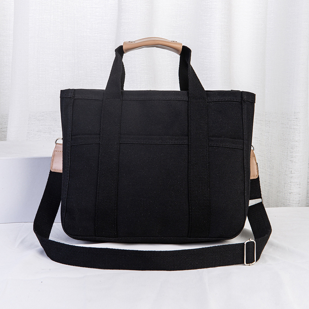 Plus Size Ins Mummy Bag Fashionable Multifunctional Mother and Child Shoulder Crossbody Bag Handheld Canvas Temu Explosive in stock