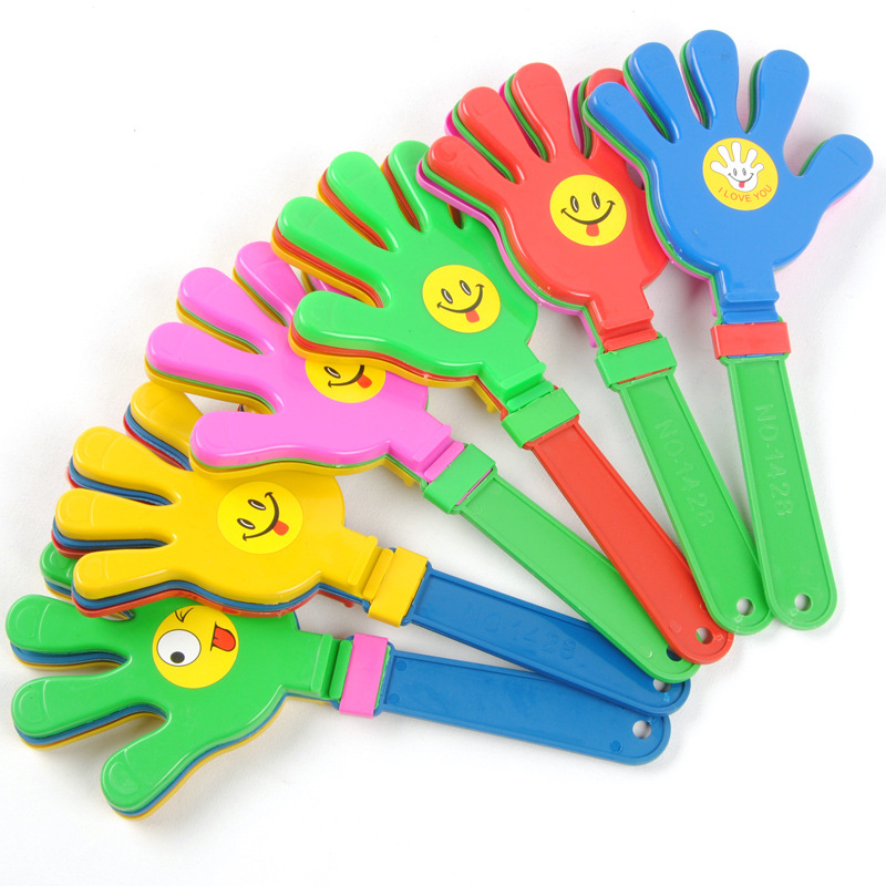 28cm large Clapper plastic palm clap light-emitting hand clap concert children's hand clap toy clap clap