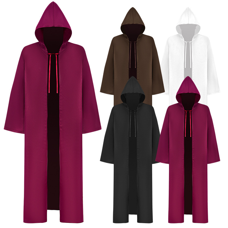 [Spot] Halloween Robe cosplay Costume Star Wars Jedi Knight Cloak Cape Costume