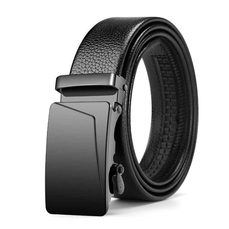 In stock factory wholesale men's belt casual automatic buckle belt men's all-match business Belt Men's young and middle-aged