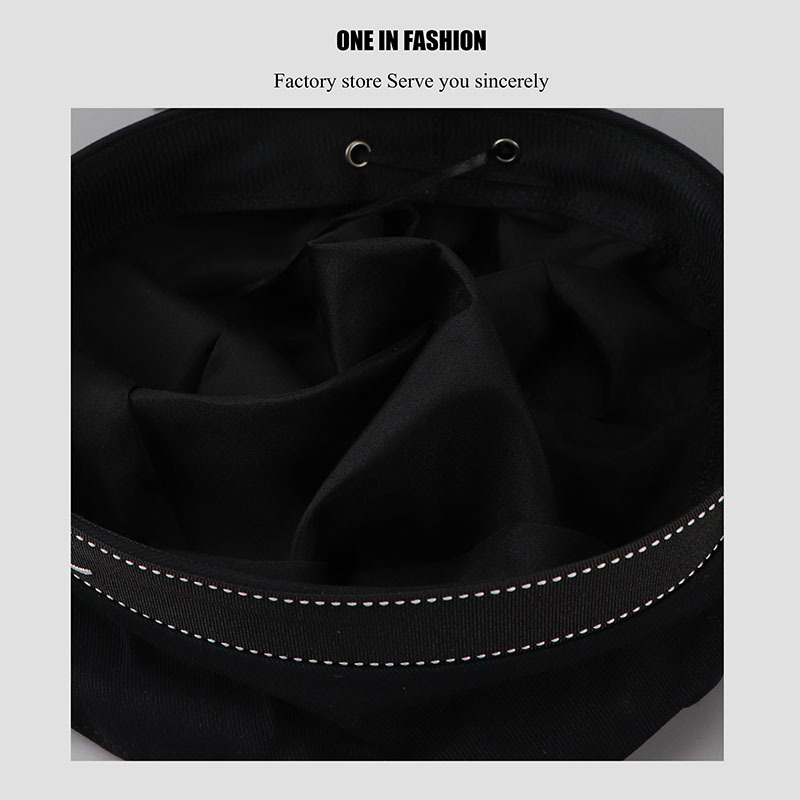 Niedliche Baskenmütze im japanischen Stil für Damen, dünne weiße Marinemütze, Matrosenmütze, schwarze Uniformmütze im College-Stil_voghion.com