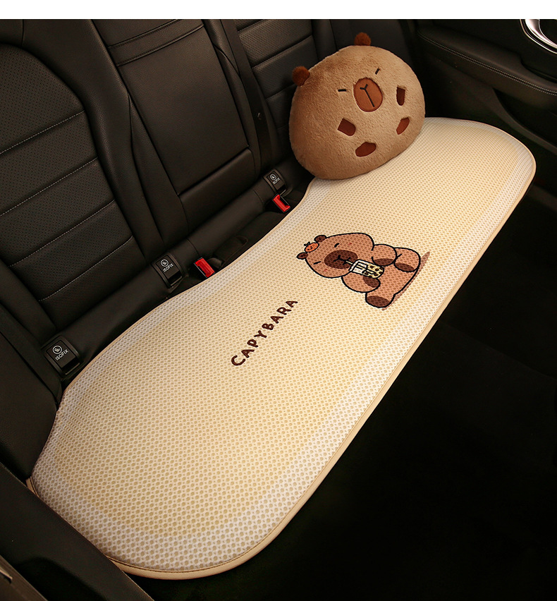 Moteriška vyriška miela animacinė „Four Seasons“ universali automobilio sėdynės pagalvėlė, tinkanti „Wuling Fruit Hongguang MINI Fruit Plus“_voghion.com