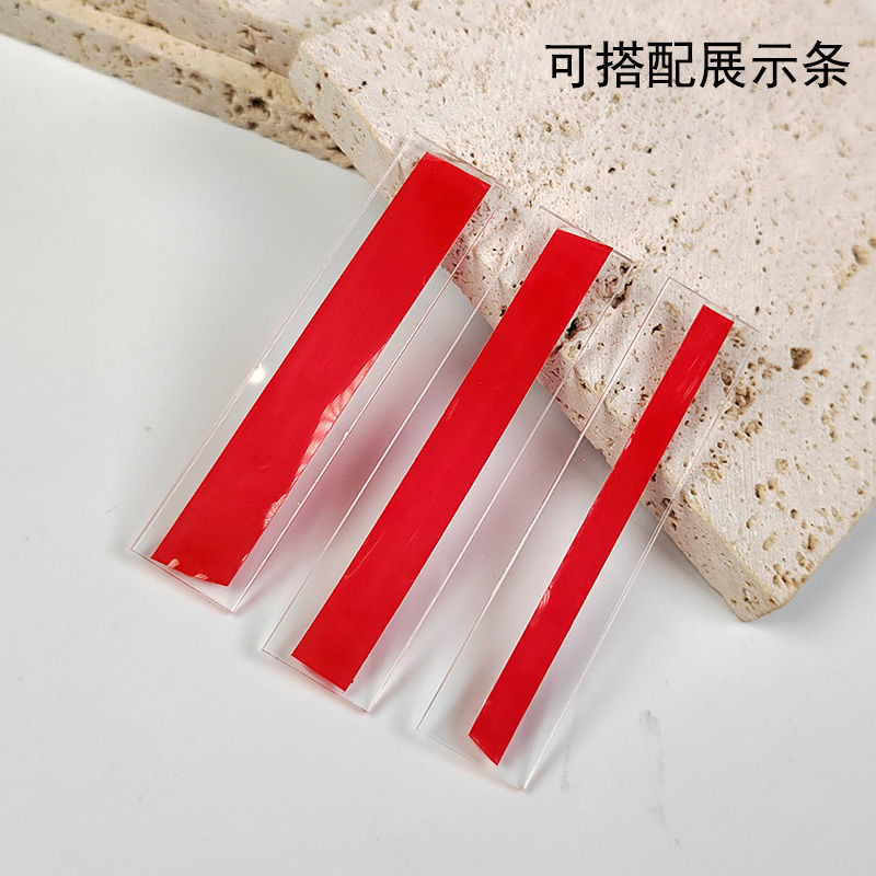 Nail crystal transparent acrylic non-marking waterproof double-sided tape display sample nail plate high adhesive strength fixed