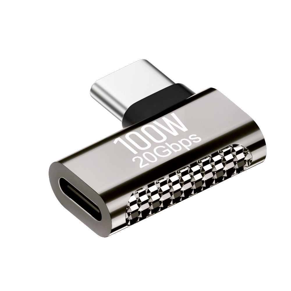 type-c multi-function adapter 20Gbps zinc alloy transmission charging audio and video transmission C to C converter 1