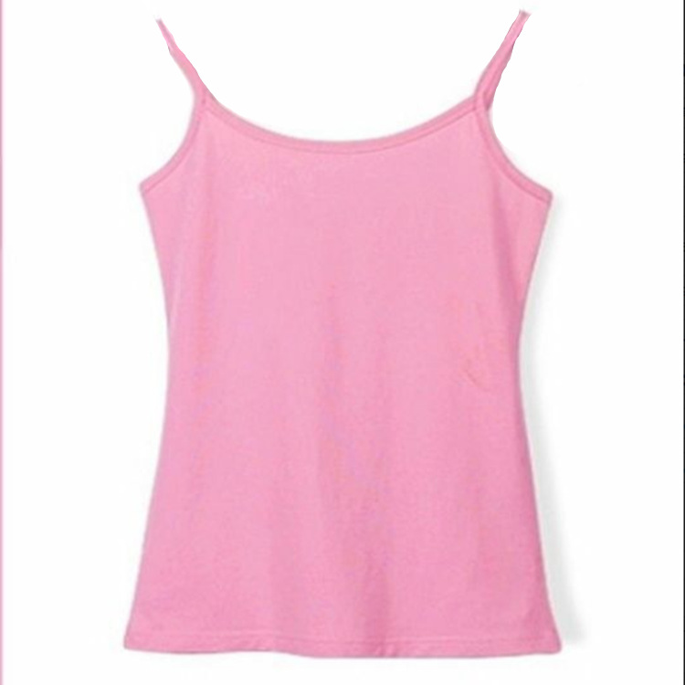 Spot wholesale multi-color small camisole women's slim fit slim Joker summer women's student jacket base shirt