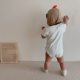 Ins Baby Jumpsuit 24 Summer New Love Bear Printed Harper Baby Bag Fart Suit
