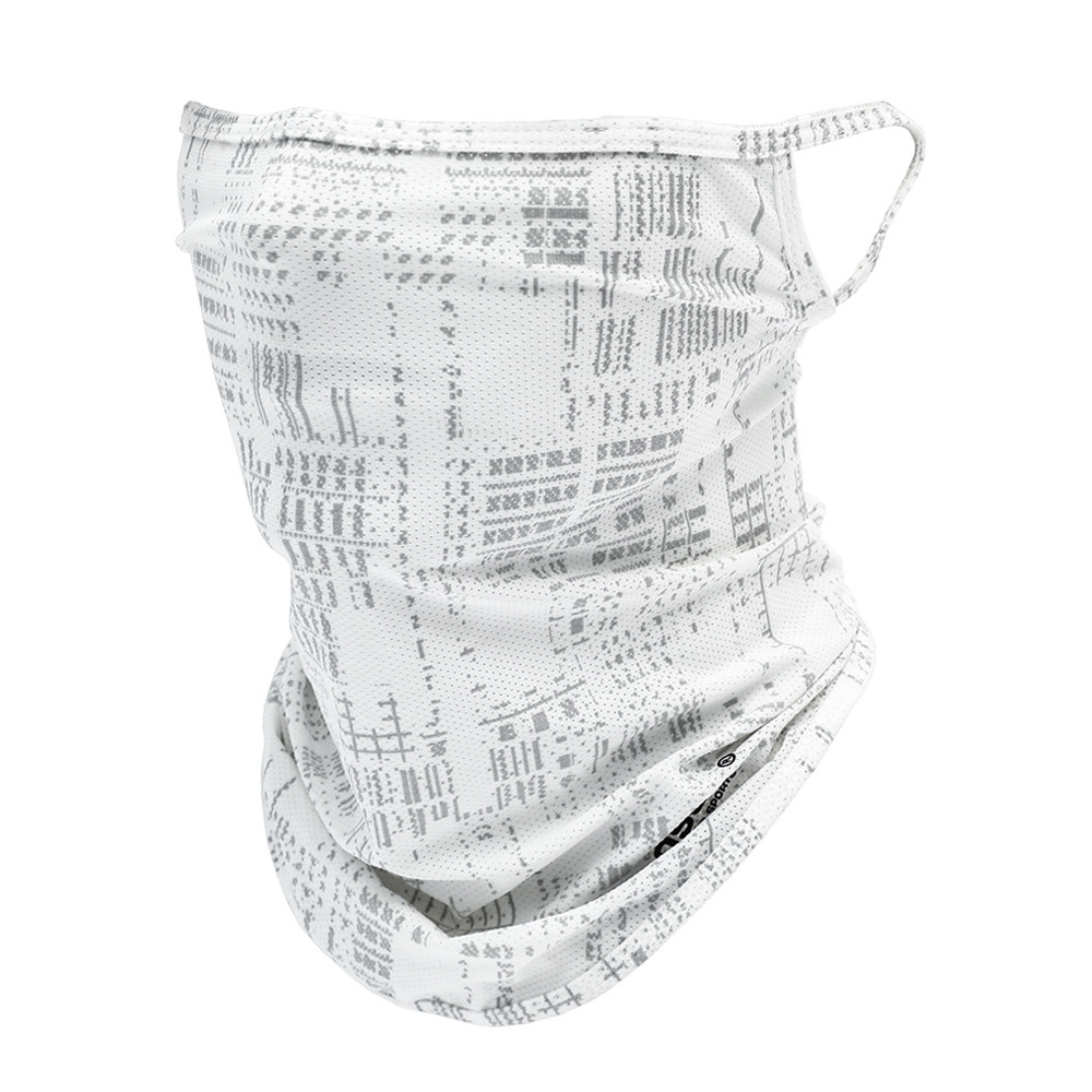 2023 new summer breathable printed Ice Silk ear mask outdoor anti-DDoS Quick-drying mask anti-DDoS mask