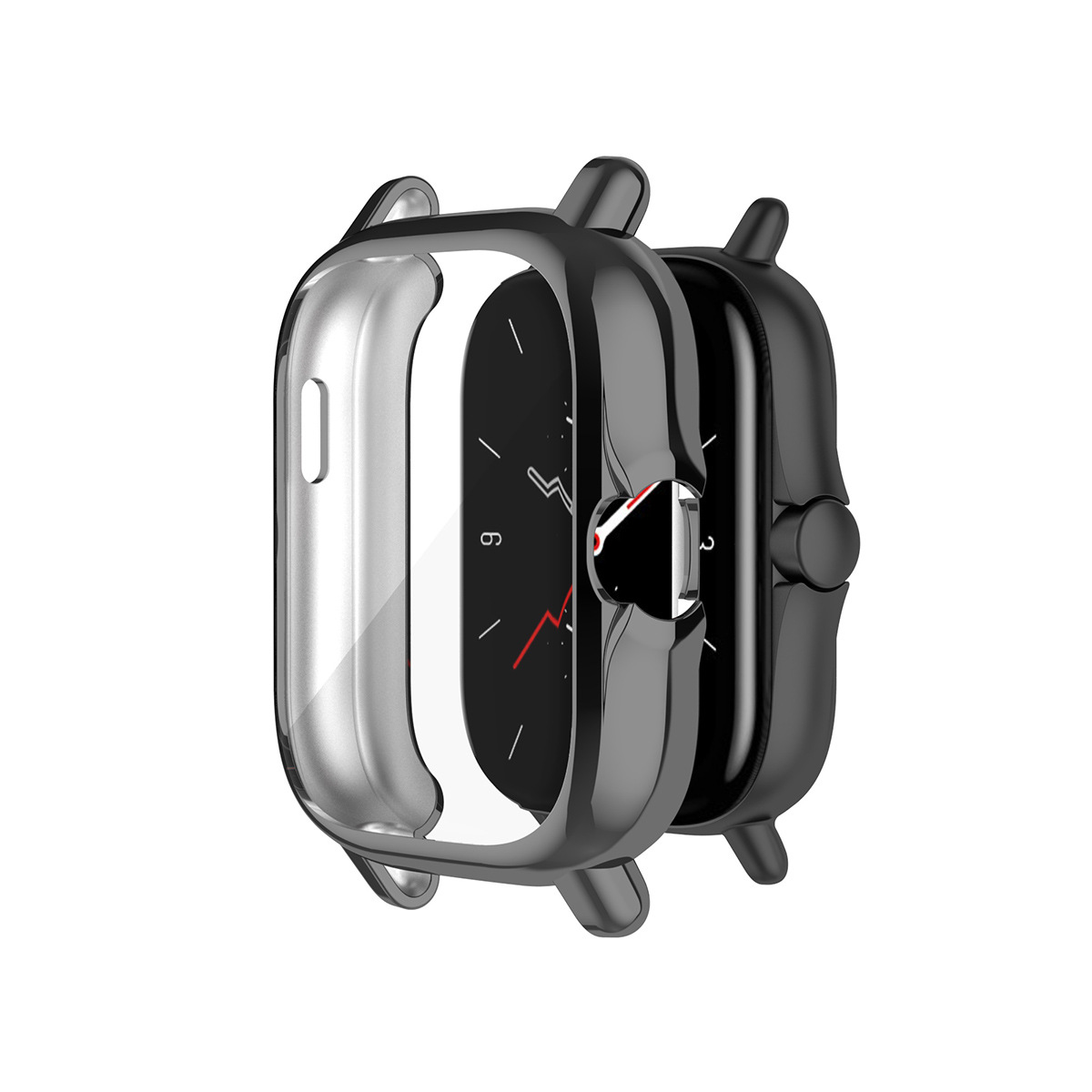 適用華米Amazfit GTS 2e/GTS 2表殼A1968電鍍保護殼tpu全包膠套