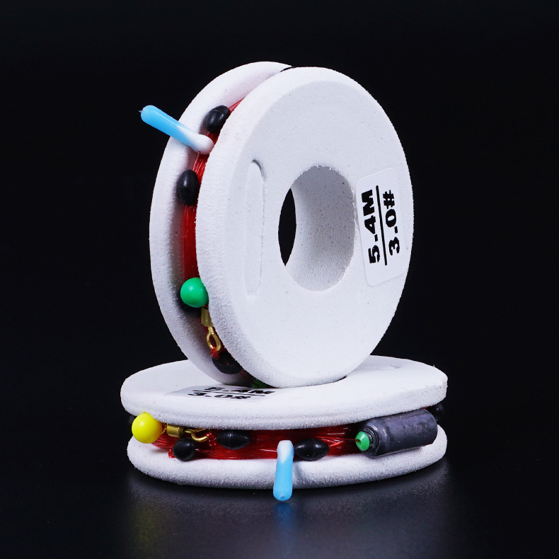 Small white fast lead table fishing main line Group suit reinforced tensile fishing line group fishing group fishing hook finished product