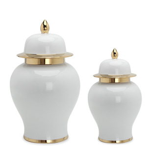 Explosive Nordic TV Cabinet Porch Decorative Ceramic Vase Vase European-style General Jar Home Living Room Small Ornaments