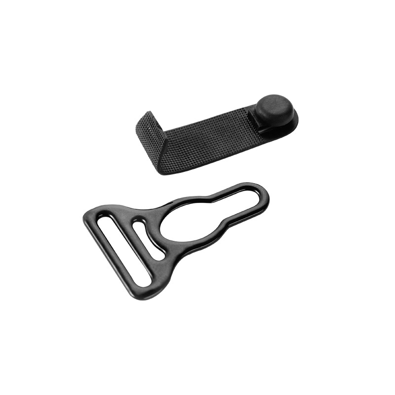 Wholesale sexy underwear accessories Garter buckle nylon rubber iron material Garter buckle