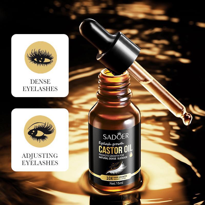 eyelash nourishing liquid eyelash thick eyelash castor oil 