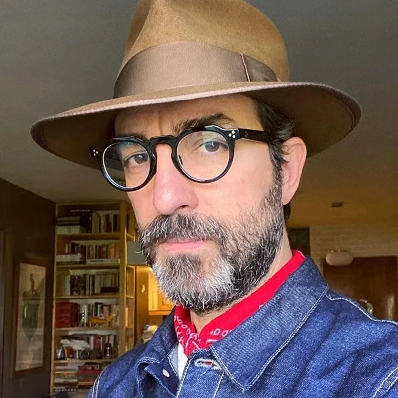 Jett 5169 new round frame mi nail glasses high-grade fashion sunglasses European and American cross-border sunglasses_voghion.com