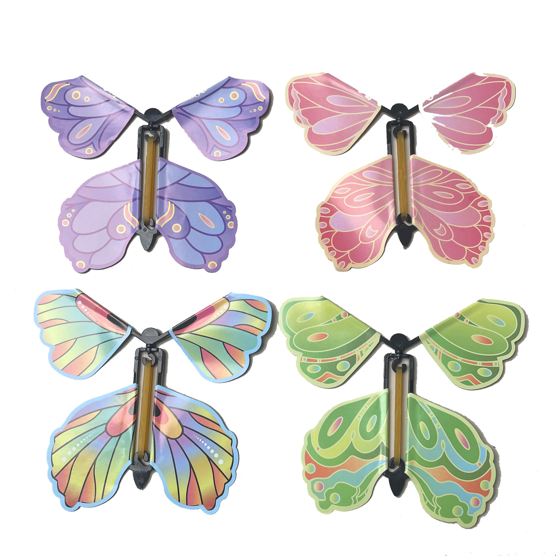 The same flying butterfly creative decompression artifact surprise funny magic props interesting paper toy bookmarks