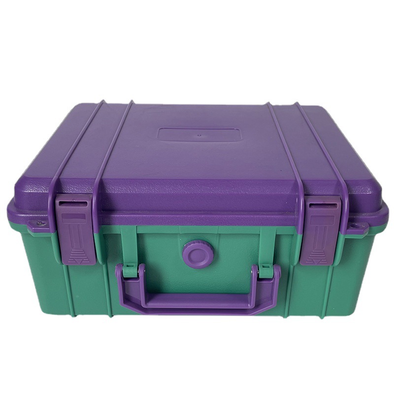 Multi-function tool storage box plastic PP packing box portable sealed waterproof safety instrument box with sponge