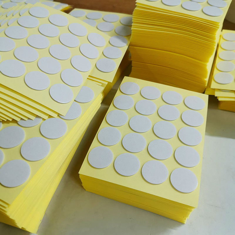 Wholesale DIY handmade candle wick double-sided adhesive round foam EVA double-sided film candle base fixed sticker