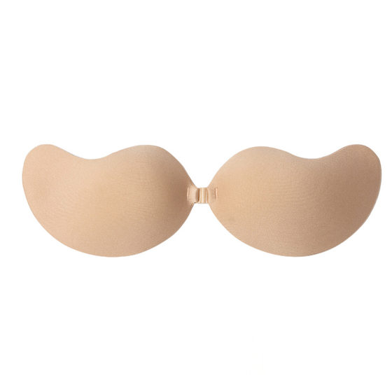Mango bra Silicone No Steel Ring Invisible Underwear Shoulderless Chest Sticker Large Thin Wedding Dress Push-up Milk Sticker Wholesale