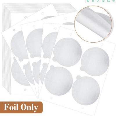 Disposable coffee powder self-adhesive aluminum foil film coffee capsule Cup film coffee capsule Cup sealing film