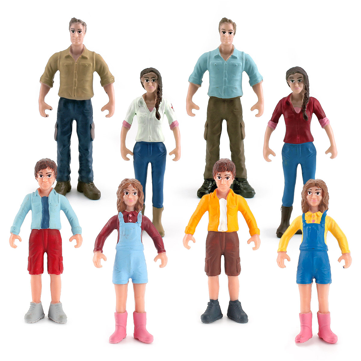 Simulation Miniature Micro Landscape Character Model Doll Solid Ornament Small Scene Accessory Figurine Toy