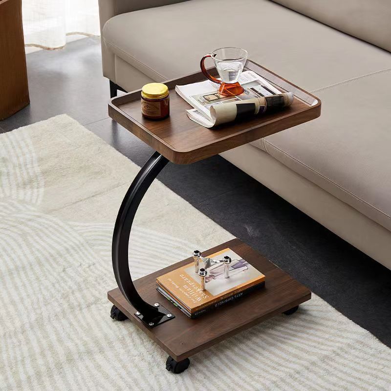 小さいお茶のソファーの辺のいくつかの客間の家庭用の小さい円卓の寝室のベッドの棚の物の棚のシンプルな現代のベランダの小さいテーブル|undefined