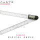 HUOTO electronic digital display angle ruler protractor Stainless Steel woodworking ruler angle measuring instrument angle ruler 360 degrees