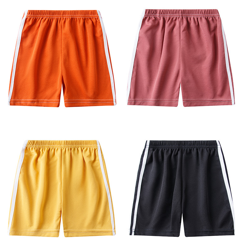 Summer Children's Hot Pants Baby's Outer Wear Shorts Boys and Girls Five-point Pants Small and Medium Children's Wear Thin Beach Pants Sports Pants