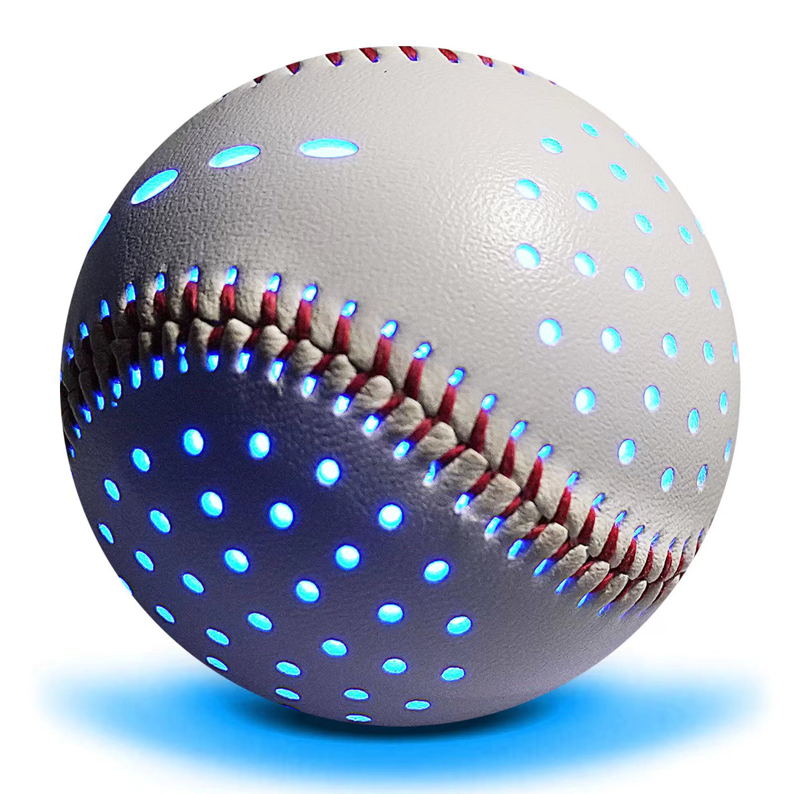 LED Light Emitting Baseball Lithium Battery USB Rechargeable Baseball Gift Decoration Baseball