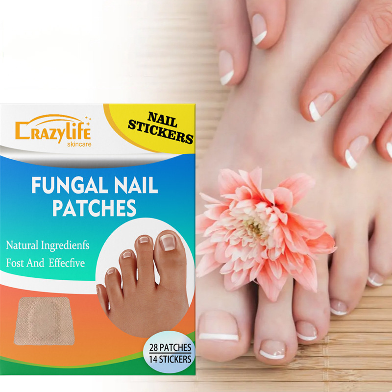 Crazylife cross-border nail care patch inlay nail groove embedded meat orthopedic patch soft nail gray nail repair patch