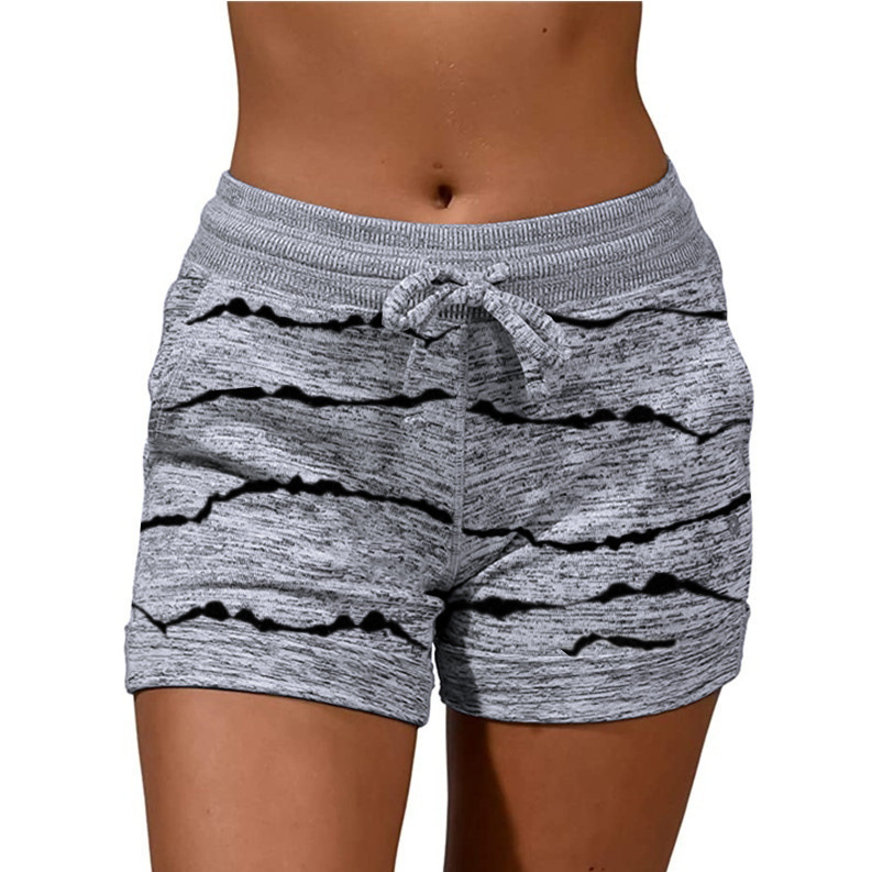 2023 Europe and the United States wish new TEMU women's quick-drying shorts yoga pants casual sports waist stretch shorts