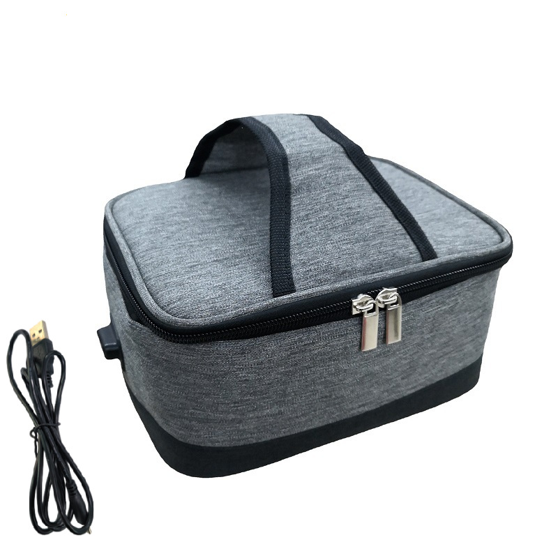 USB heating insulation bag car constant temperature heating bag lunch bag portable electric heating insulation cold bag