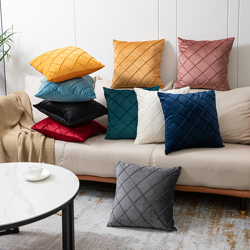 Sofa pillow Dutch velvet pillow home sofa decorative pillow pillowcase cross-border popular Amazon pillow ins