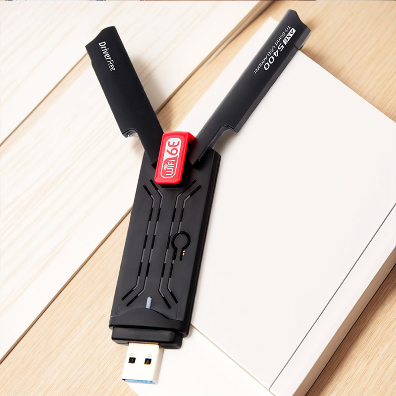 AX5400M wireless wifi6 driver-free network card notebook desktop computer three-channel wifi transmitter receiver