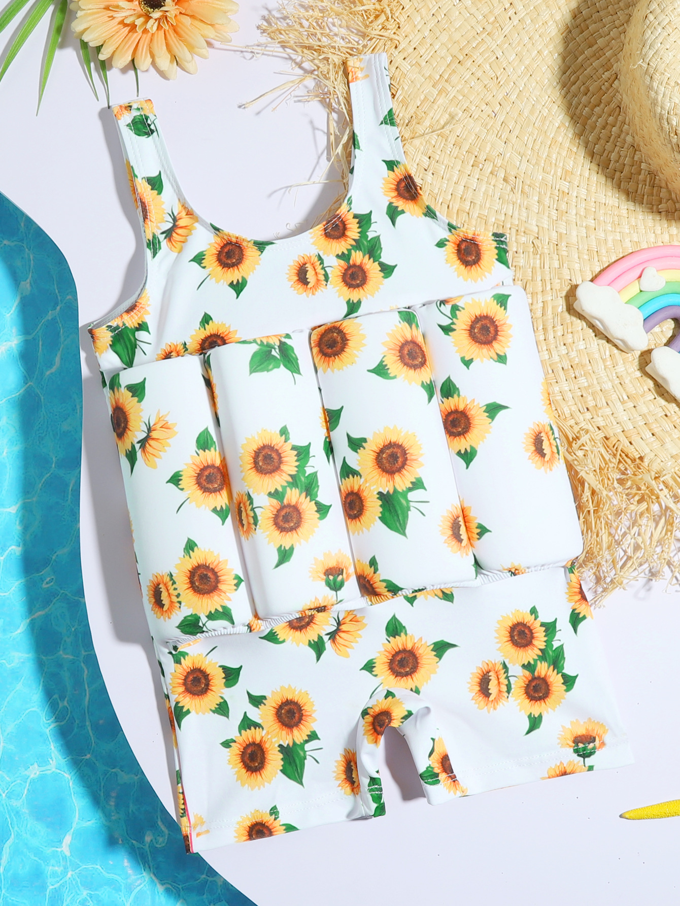 2022 cross-border girls one-piece swimsuit children buoyancy swimsuit children infant swimming swimsuit wholesale swimsuit women