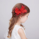 Red butterfly hairpin 1 pair (2)
