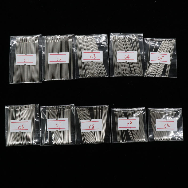 Household Big Eye sewing clothes and trousers hand sewing needle South Korea big eye smooth high hardness steel needle sewing diy sewing needle