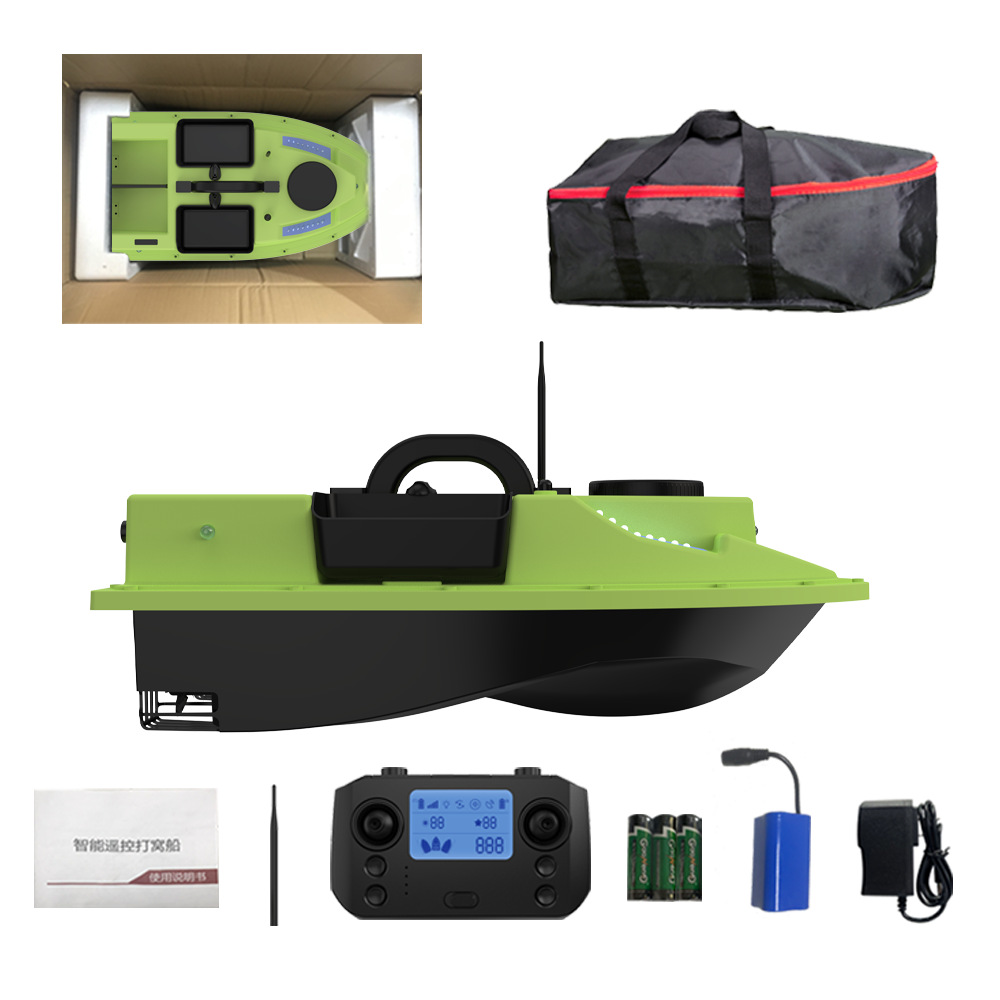 Cross-border RC4 warehouse GPS intelligent remote control fishing boat 99 positioning points automatic navigation return fishing hook fishing