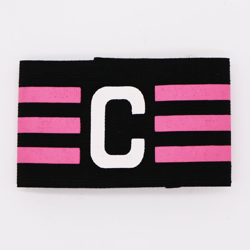 Basketball Football Team Long Label Adult Velcro C Armband Against Division Team Match Armband Football Captain Armband