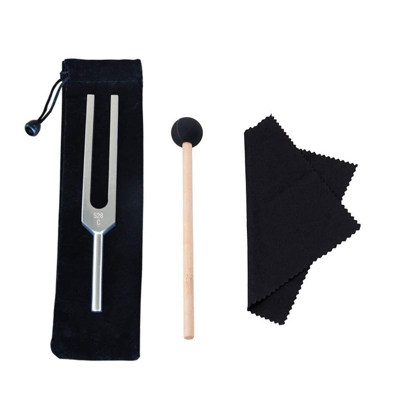 Cross-border supply 528HZ tuning fork 528C aluminum alloy tuning fork yoga tuning fork MI528 tuning fork suit in stock