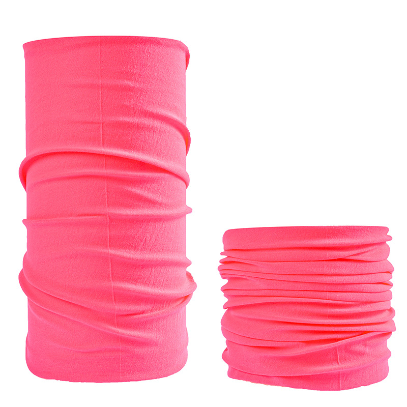 Solid color outdoor headscarf riding Magic headscarf men's and women's sunscreen scarf headgear collar can be printed LOGO