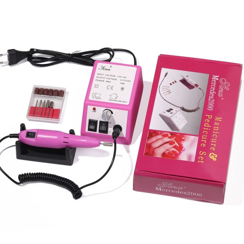 Nail Polishing Machine 2000 High Speed Electric Nail Tool Quick Unloading Nail Polishing Nail Polishing Machine