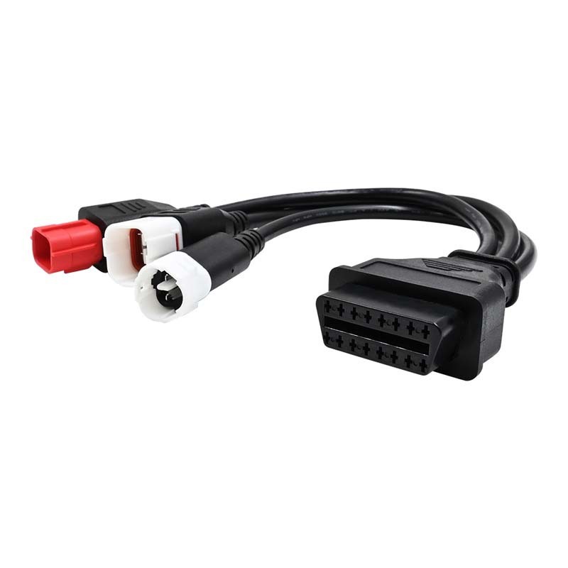 ヤマハ34pin 6pin honda to OBD 16pinホンダヤマハバイク中継線|undefined