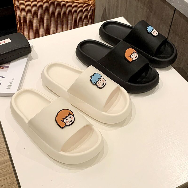 New style thick-soled comfortable couple's versatile home dormitory outdoor photo home slippers wholesale
