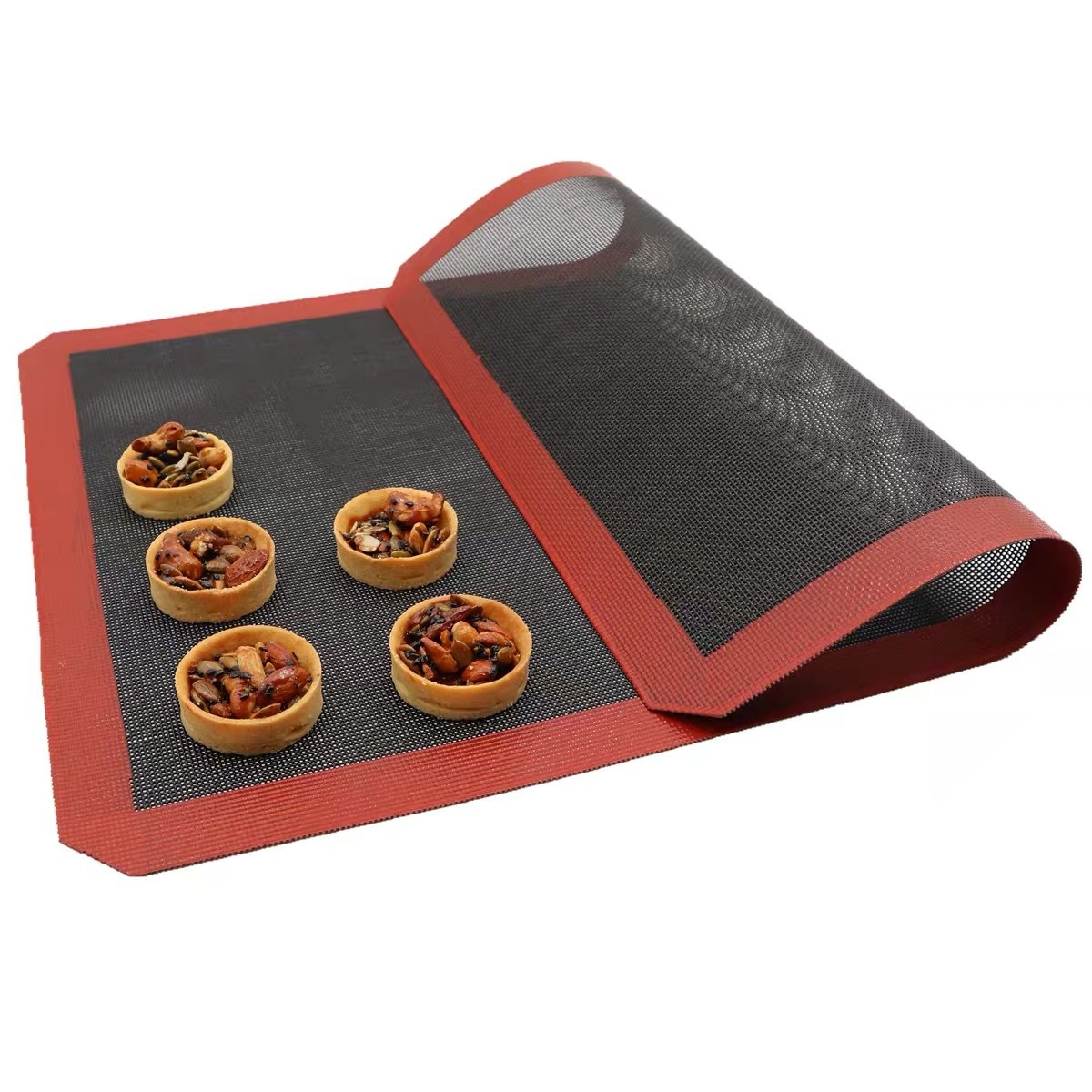 Hollow Silicone Baking Mat Grid Baking Mat Finger Biscuit Cookie Baking Mat Puff Mat Oven Baking Oven Fiber Mat