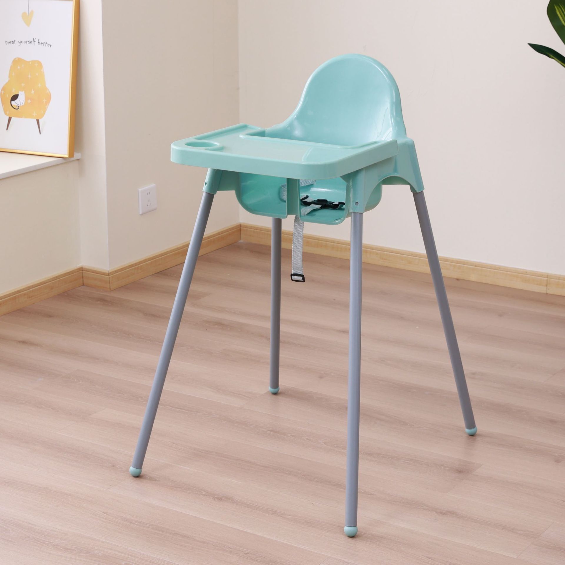 Cross-border Baby chair factory wholesale direct sales Baby dining chair children's high leg dining chair restaurant household Baby chair