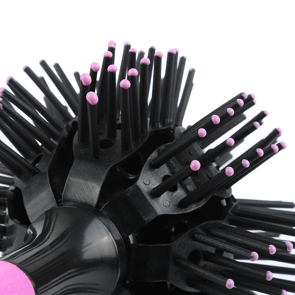 New 3D hair comb Japanese and Korean spherical curling hair comb air shape comb eight claw spherical 3D massage comb wholesale