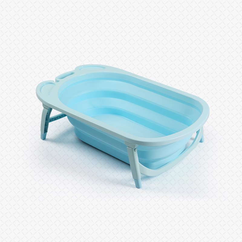 Baby bath tub baby foldable sitting newborn plastic bath bucket wholesale