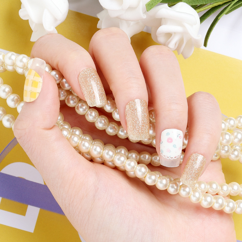 Zhengxiang New Onion Powder Gel Nail Paste European and American Semi-curing UV Gel Nail Paste Gel Nial Shiny Nail Paste