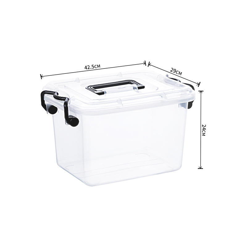 Transparent narrow handle 21L(42.5*29*24cm)